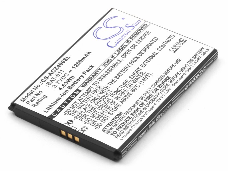 

Аккумулятор для телефона Acer Liquid Z4 BAT-611