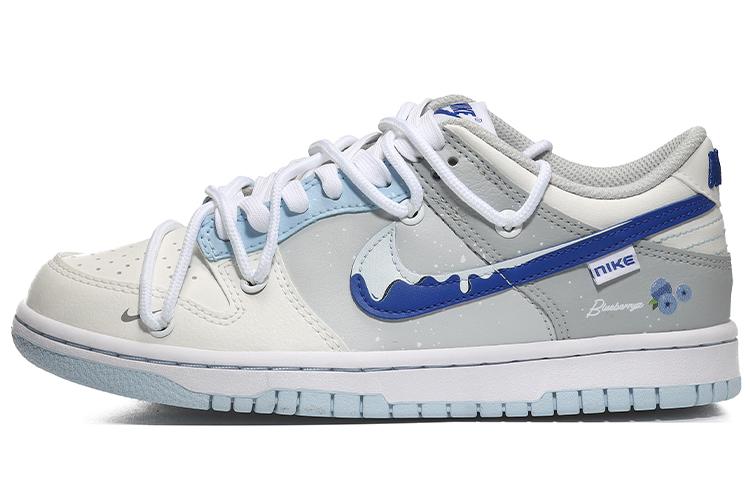 

Кеды унисекс Nike Dunk Low GS серые 39 EU, Серый, Dunk Low GS