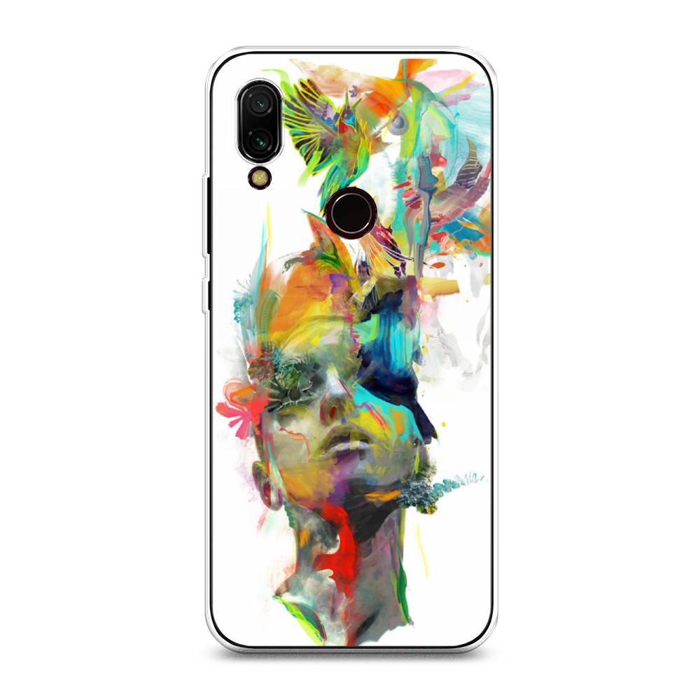 

Чехол Awog на Xiaomi Redmi 7 "Теория мечты", Разноцветный, 35050-10