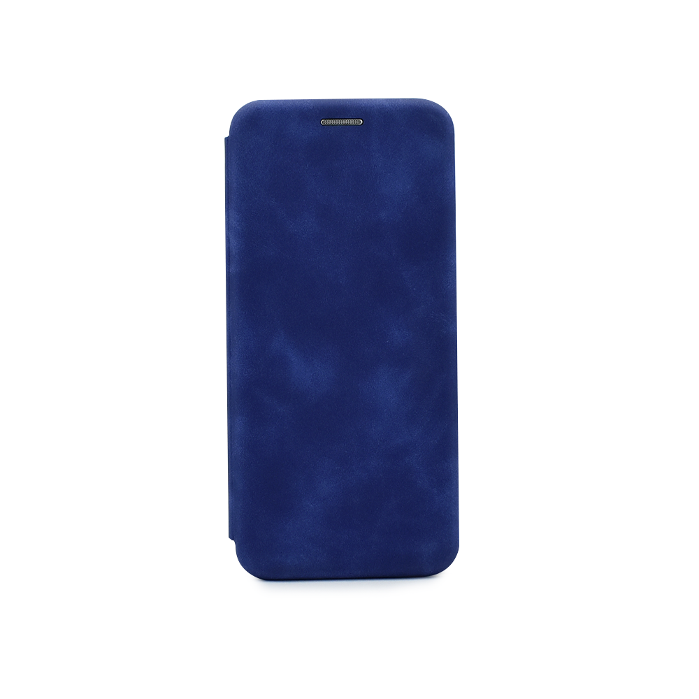 

Чехол-книжка из кожи PU на Huawei Honor 8a / Y6 2019 синий мрамор, FLPU-687M
