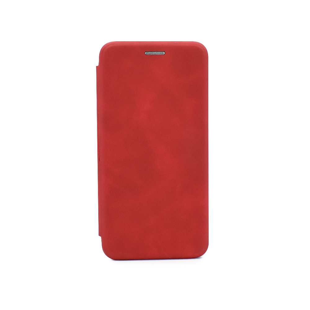 

Чехол-книжка из кожи PU на Huawei P30 Lite, Honor 20 Lite 2020, Honor 20S красный мрамор, FLPU-679M