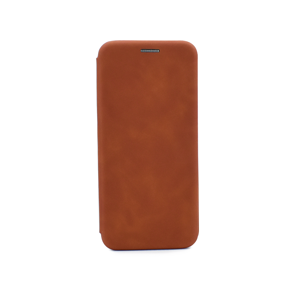 

Чехол-книжка из кожи PU на Huawei Y6 Prime 2018, Honor 7A Pro/7C коричневый мрамор, FLPU-657M