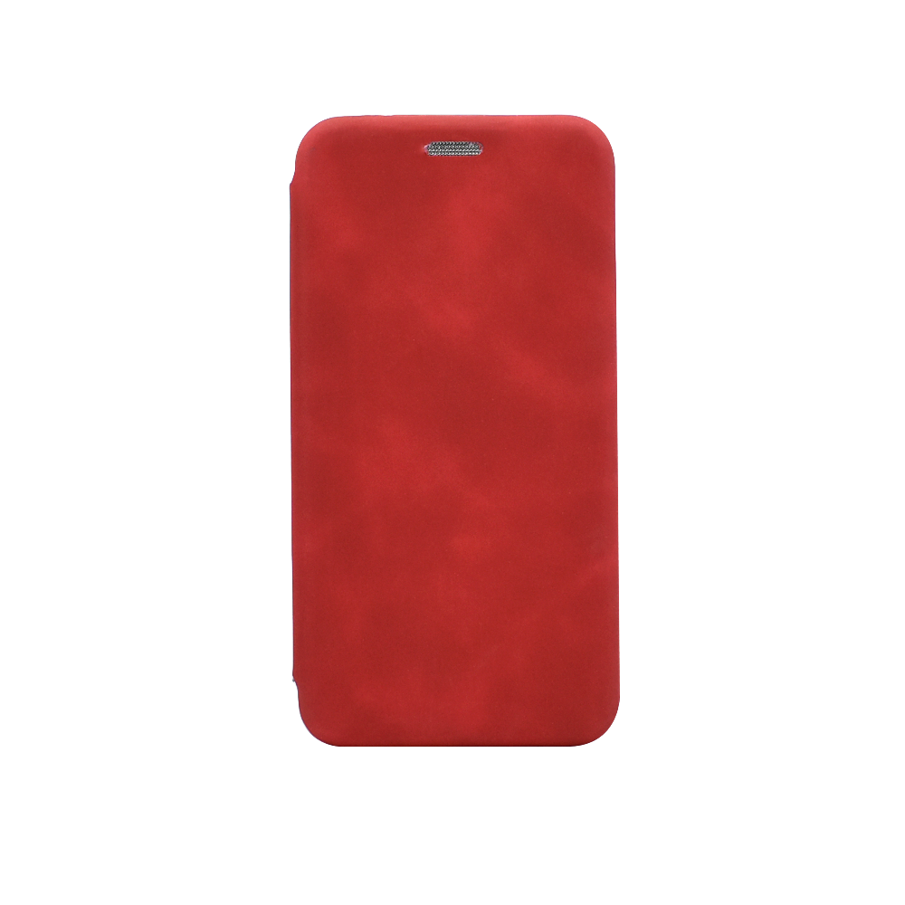 

Чехол-книжка из кожи PU на Xiaomi Redmi 7A красный мрамор, FLPU-354M