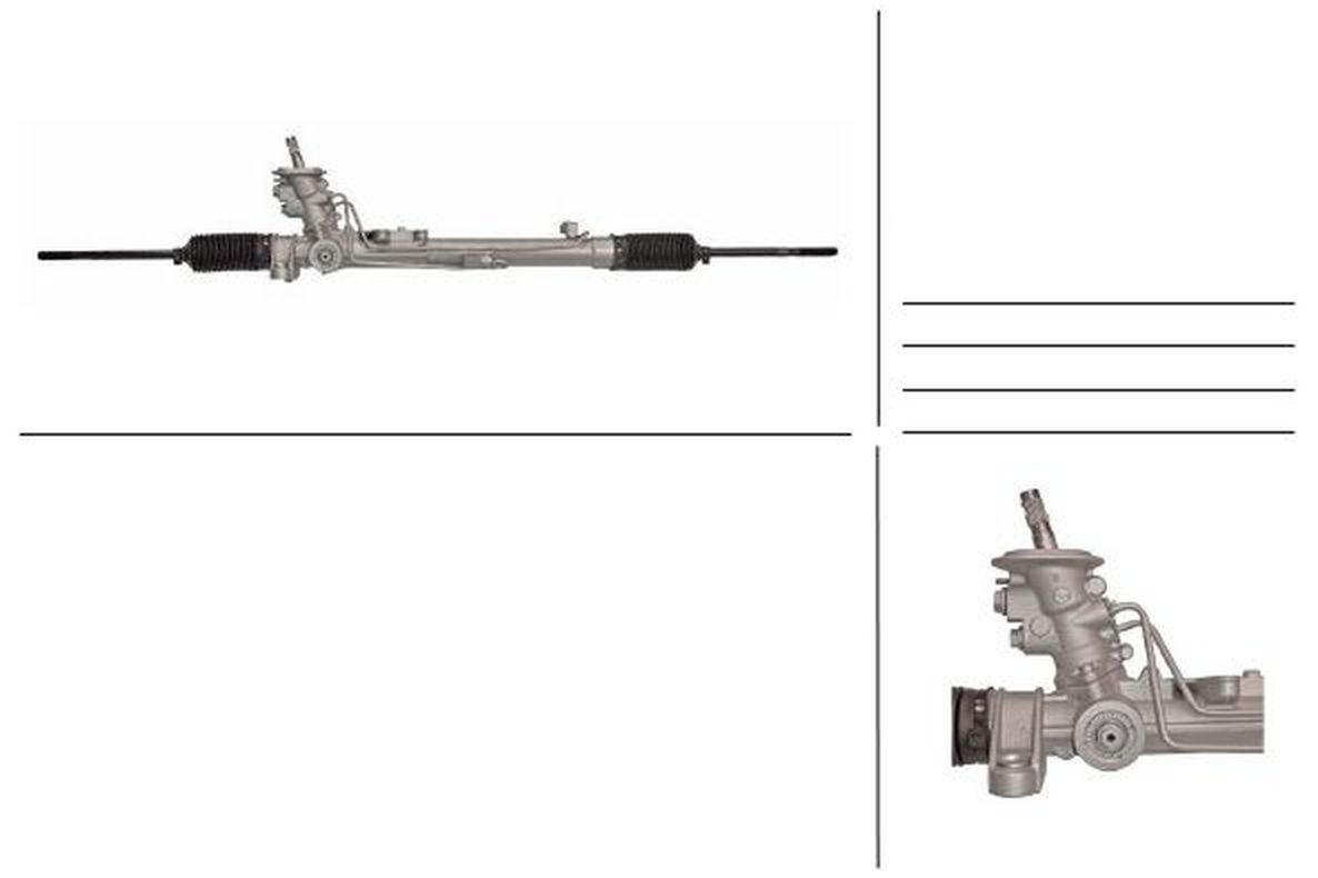 Рулевая рейка ZF PSGAU255R с ГУР Audi TT (8N3, 8N9), VW Bora, Golf IV