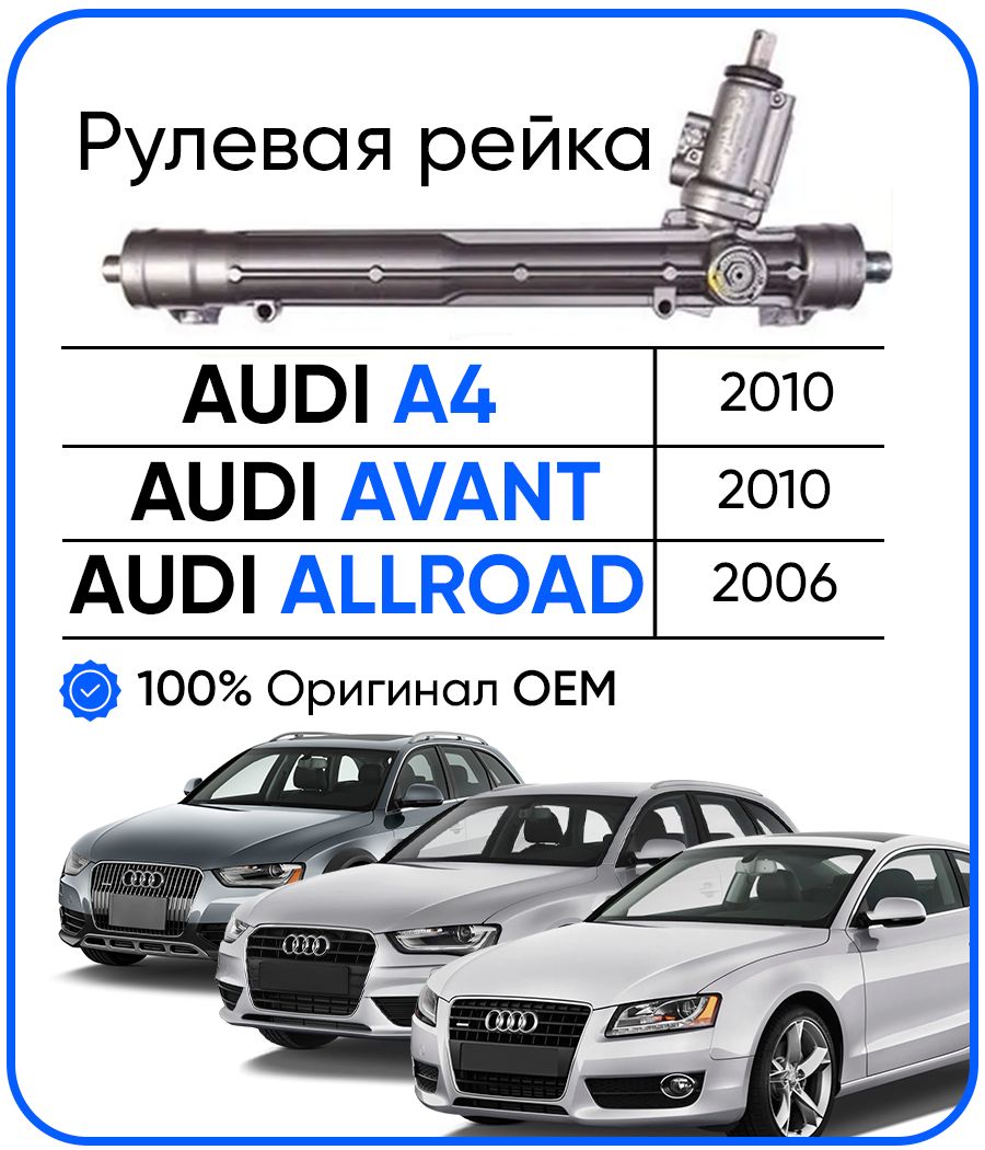 Рулевая рейка ZF PSGAU247R AUDI A4 , Avant 2007-, A5 2007-, Allroad 2009