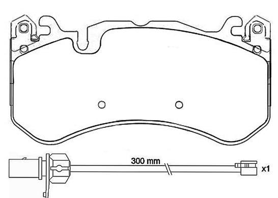 

Тормозные колодки brembo дисковые P50127