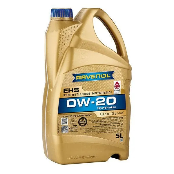 

Моторное масло Ravenol Ehs Sae 0W20 5л