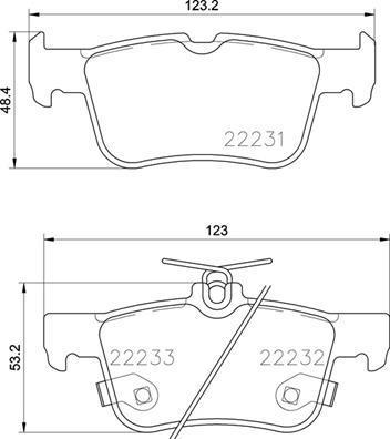 

Тормозные колодки brembo дисковые P24201