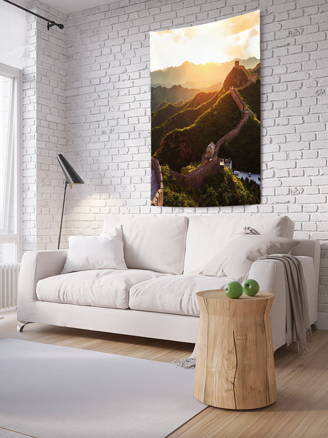 

Вертикальное фотопанно на стену JoyArty Великая Китайская стена 150x200 см, Великая Китайская стена