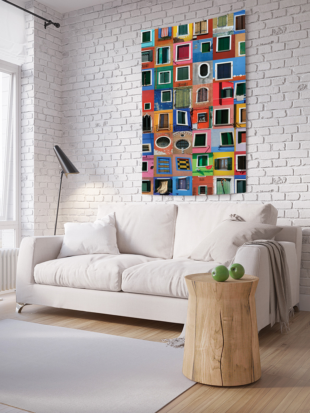 

Вертикальное фотопанно на стену JoyArty Оконный взгляд 150x200 см, Оконный взгляд