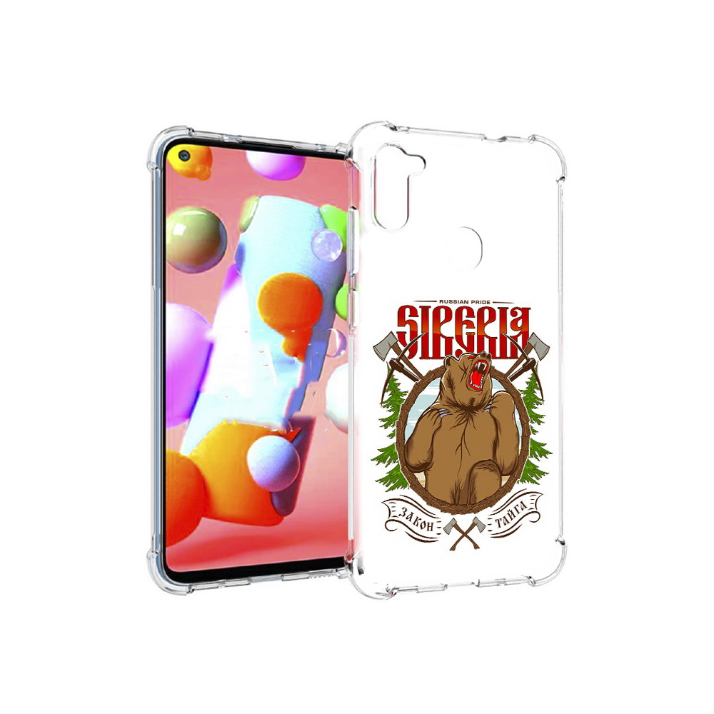 Чехол MyPads Tocco для Samsung Galaxy M11 Тайга (PT147121.487.168)