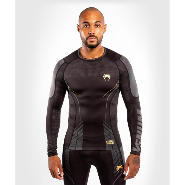 

Рашгард Venum Athletics Black/Gold L/S (S), Athletics Black/Gold L/S