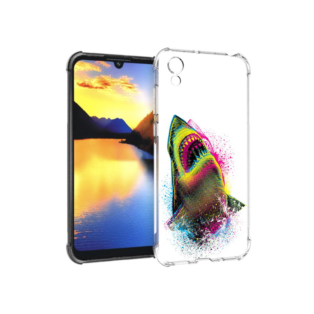 

Чехол MyPads Tocco для Huawei Y5 челюсти-2, Прозрачный, Tocco