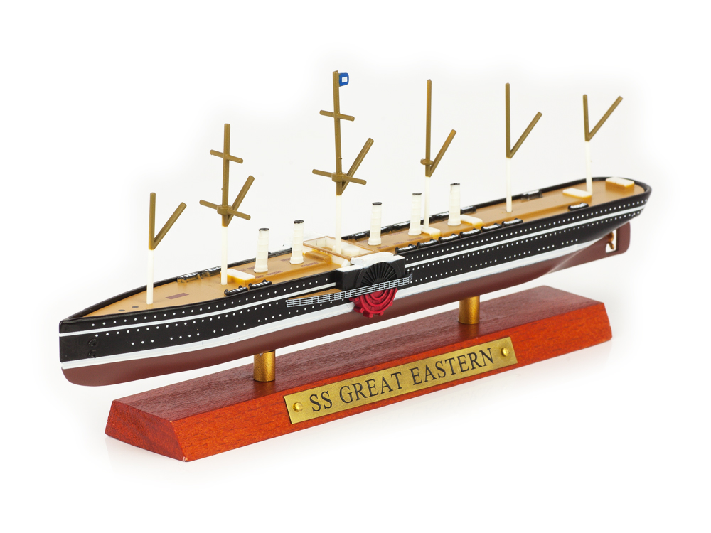

Модель коллекционная Ship британский трансатлантический пароход ss "great eastern" 1860, Черный