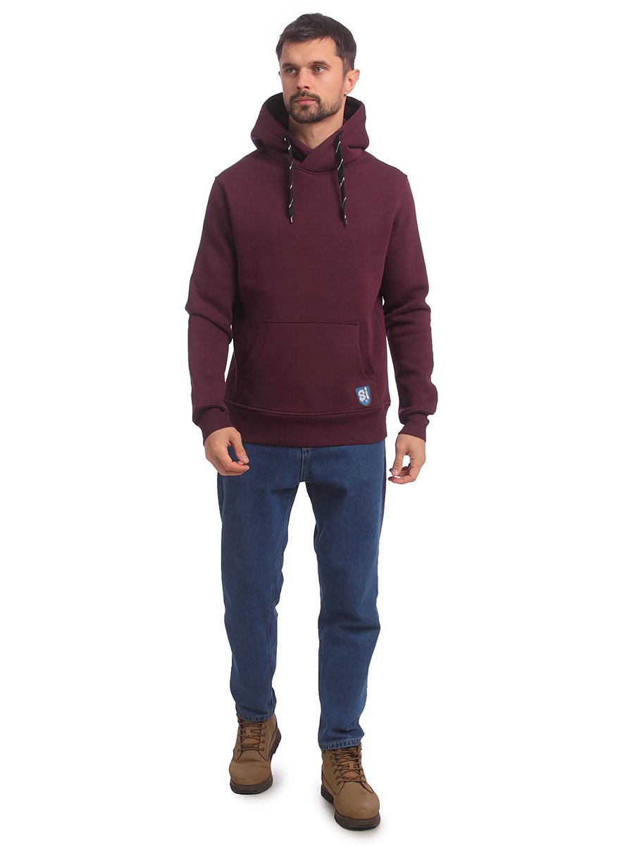 

Худи мужское STREET INDUSTRIES HM2038 бордовое XXL, HM2038
