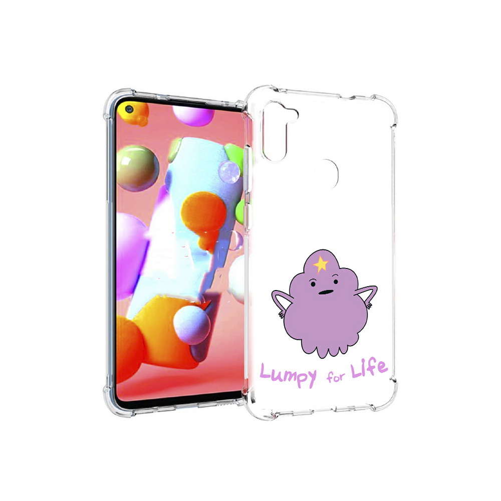 

Чехол MyPads Tocco для Samsung Galaxy M11 Принцесса пупырчатого королевства, Прозрачный, Tocco