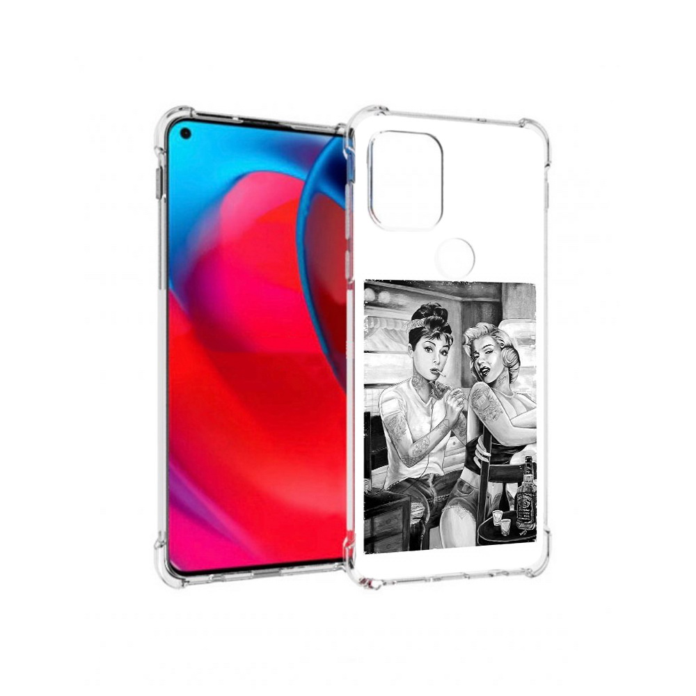 

Чехол MyPads Tocco для Motorola Moto G тату мастер (PT227067.359.637), Прозрачный, Tocco