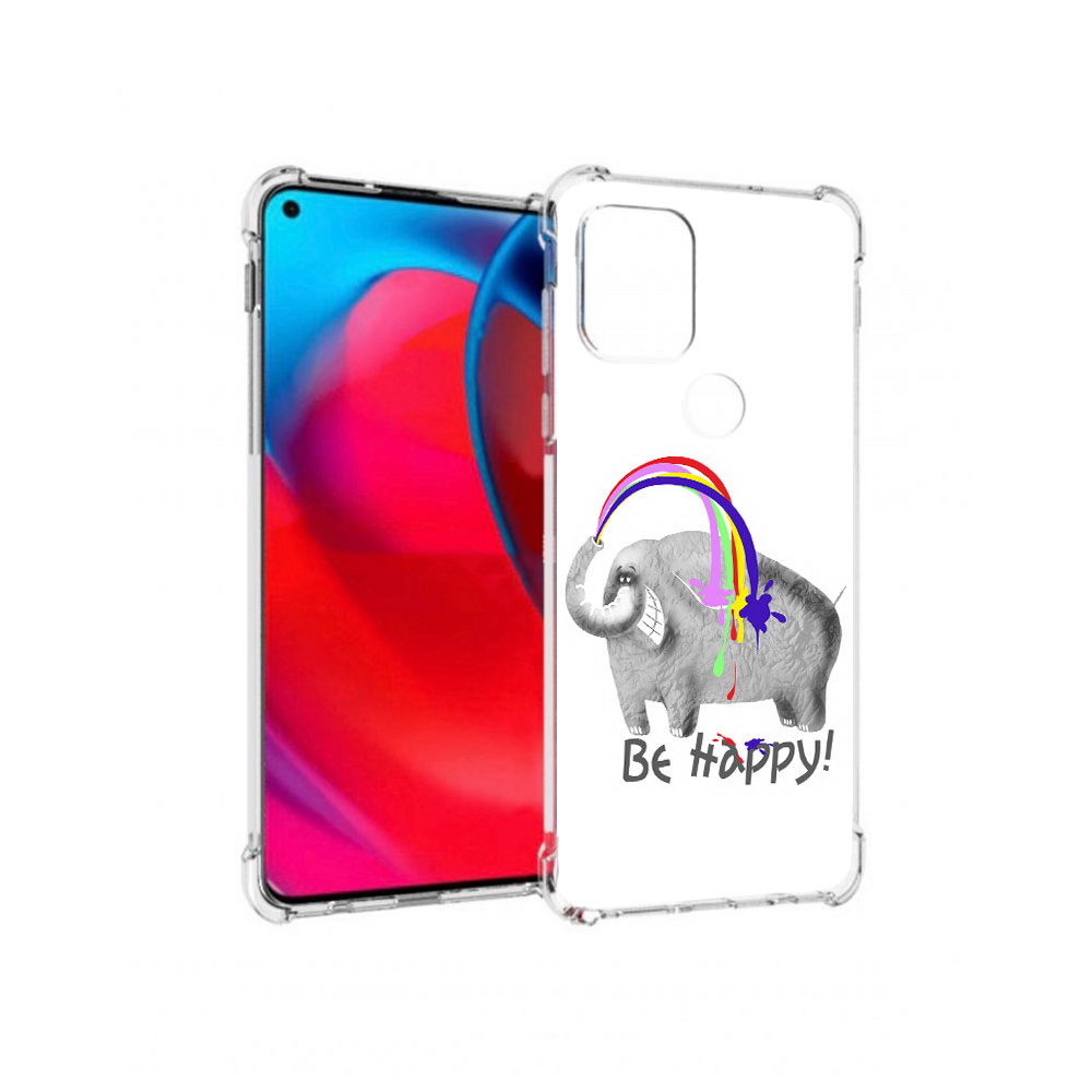 

Чехол MyPads Tocco для Motorola Moto G счастливый слон (PT227067.359.632), Прозрачный, Tocco