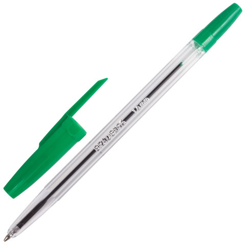

Ручка шариковая Brauberg Line (0.5мм, зеленый цвет чернил) 50шт. (141342)