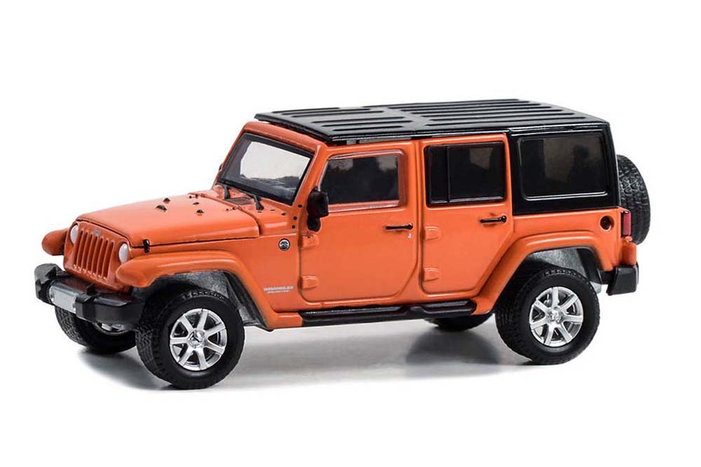 Модель коллекционная Jeep wrangler unlimited 4X4 2010 (из к/ф 