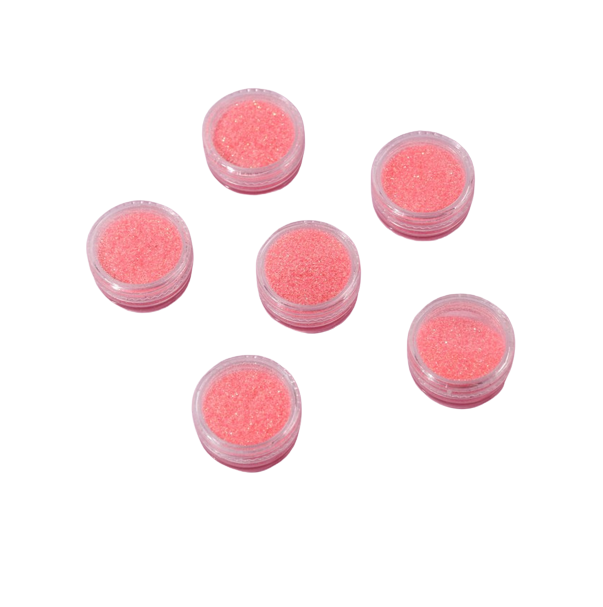 Купить Набор блёсток для ногтей, мелкий помол, цвет нежно-розовый, 6 штук 7418363, Beauty Fox