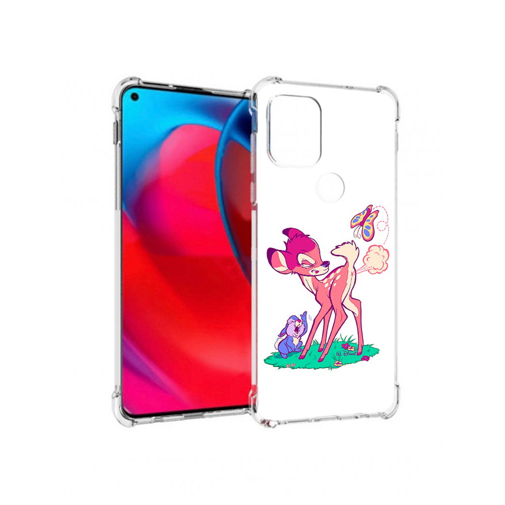 

Чехол MyPads Tocco для Motorola Moto G смешной олененок (PT227067.359.610), Прозрачный, Tocco