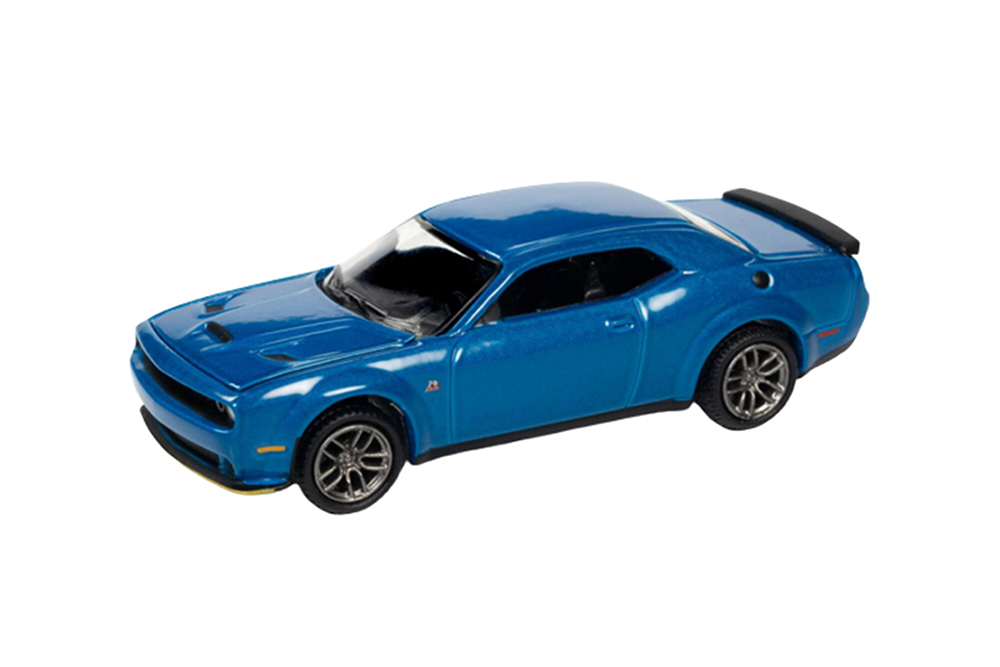 Модель коллекционная AUTO WORLD Dodge challenger r/t 2019 scat pack blue