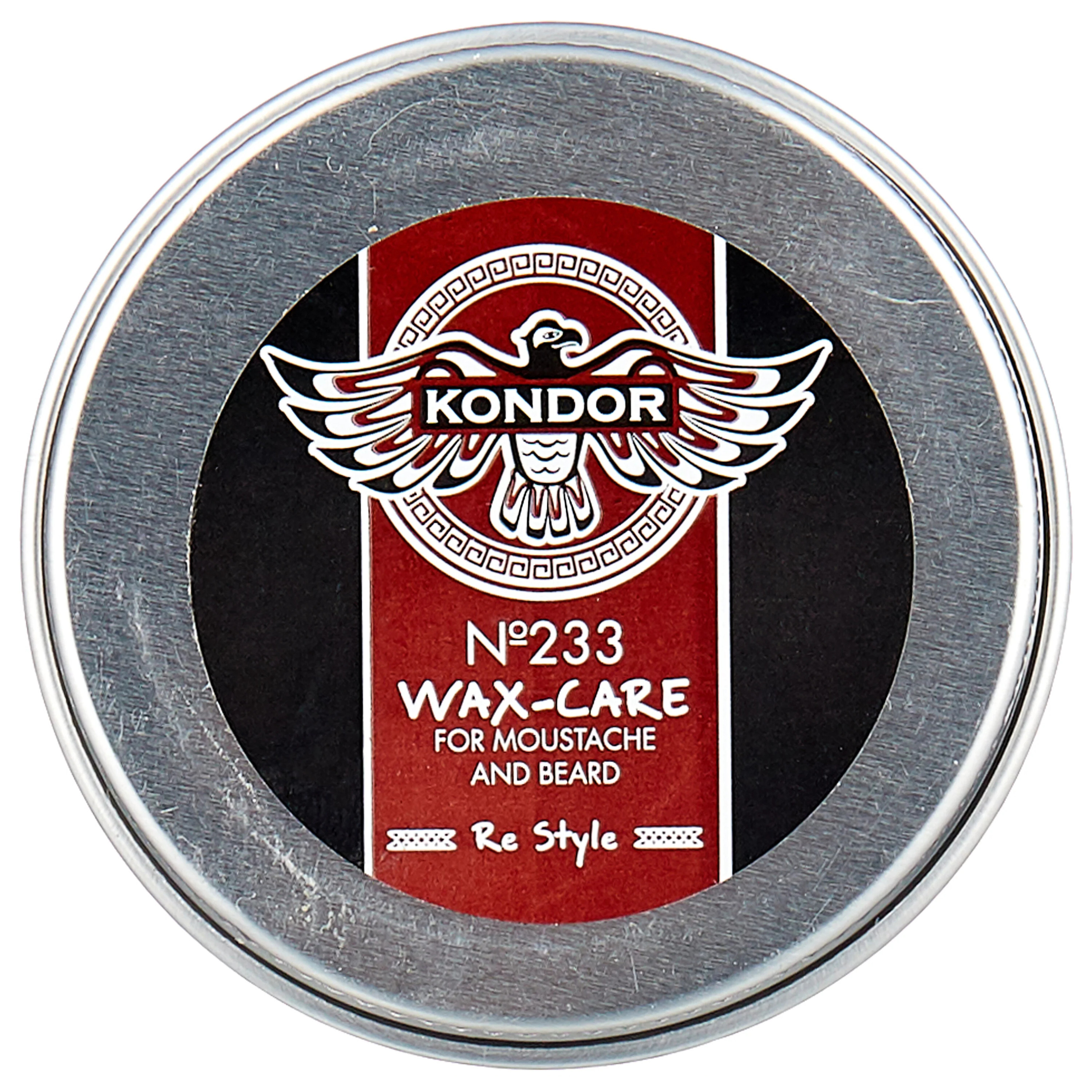 Воск для укладки Kondor № 233 Wax-Care for Moustache and Beard 30 мл воск для усов moustache wax