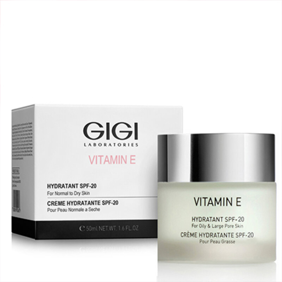 Крем для лица GIGI Vitamin E Увлажняющий для жирной кожи SPF 20 50 мл