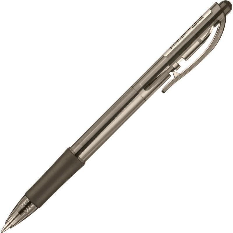 

Ручка шариковая автоматическая Pentel Fine Line (0,27мм, черный) 12шт