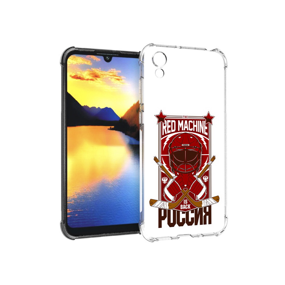 

Чехол MyPads Tocco для Huawei Y5 хоккей россия, Прозрачный, Tocco