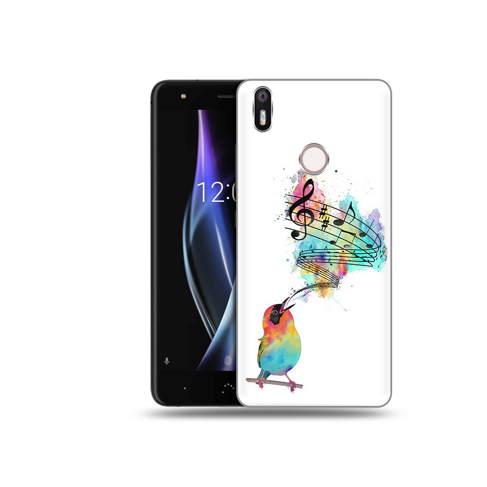 

Чехол MyPads Tocco для BQ Aquaris X певчая птичка, Прозрачный, Tocco