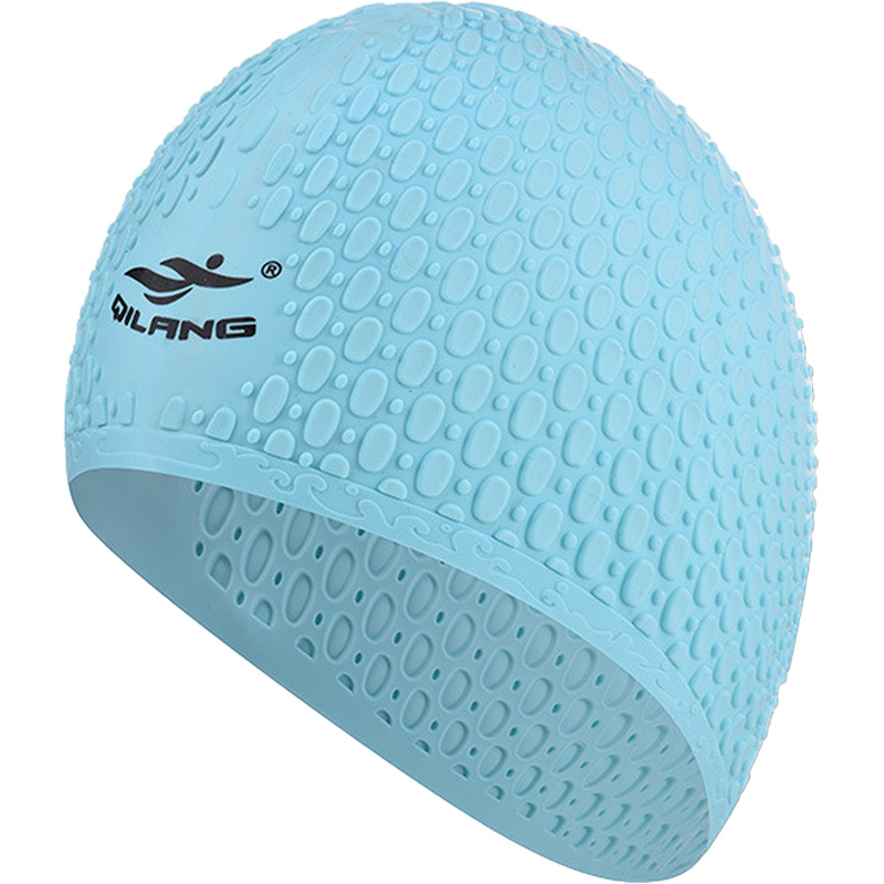 

Шапочка для плавания Sportex силиконовая Bubble Cap зеленый, E41547