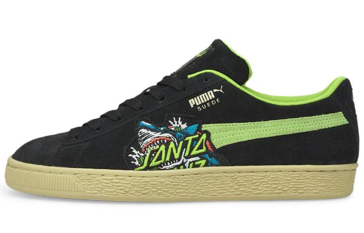 

Кеды унисекс Puma Santa Cruz x Suede черные 39 EU, Черный, Santa Cruz x Suede