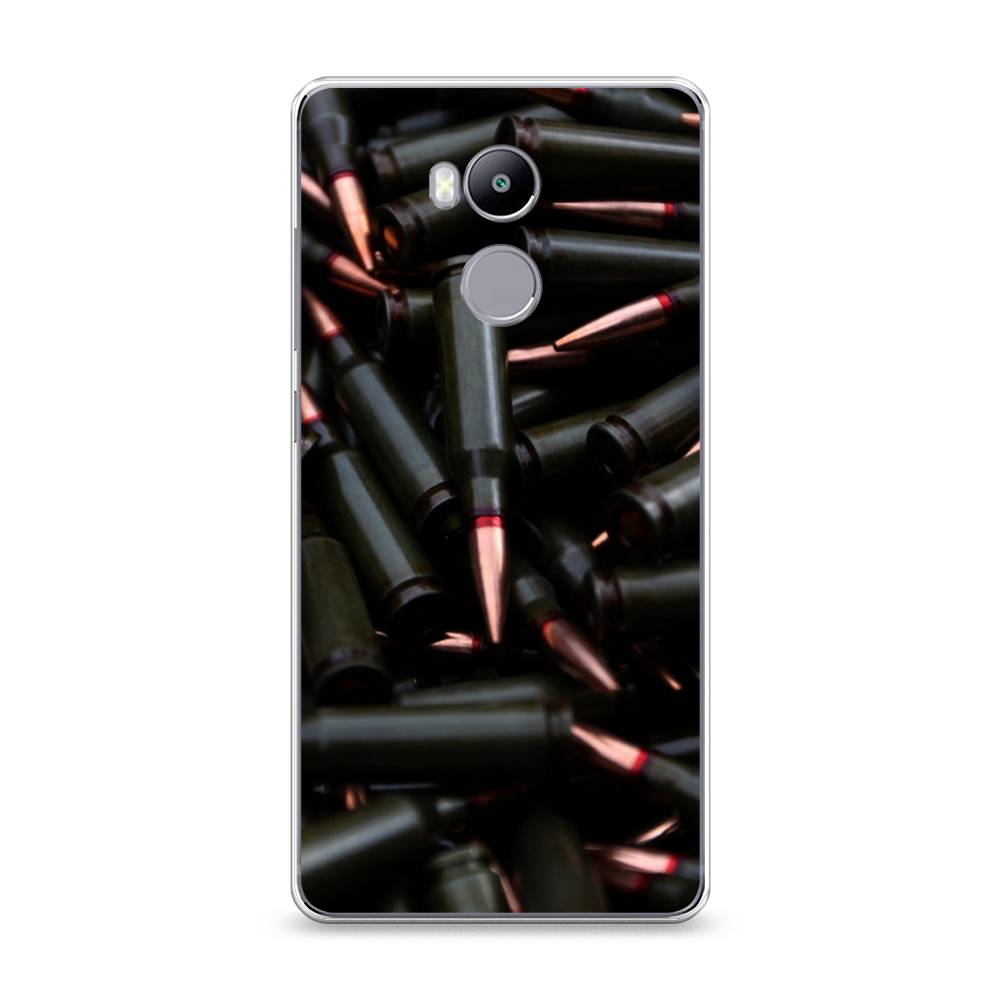 

Чехол Awog на Xiaomi Redmi 4 Pro "Пули черные", Разноцветный, 31250-5