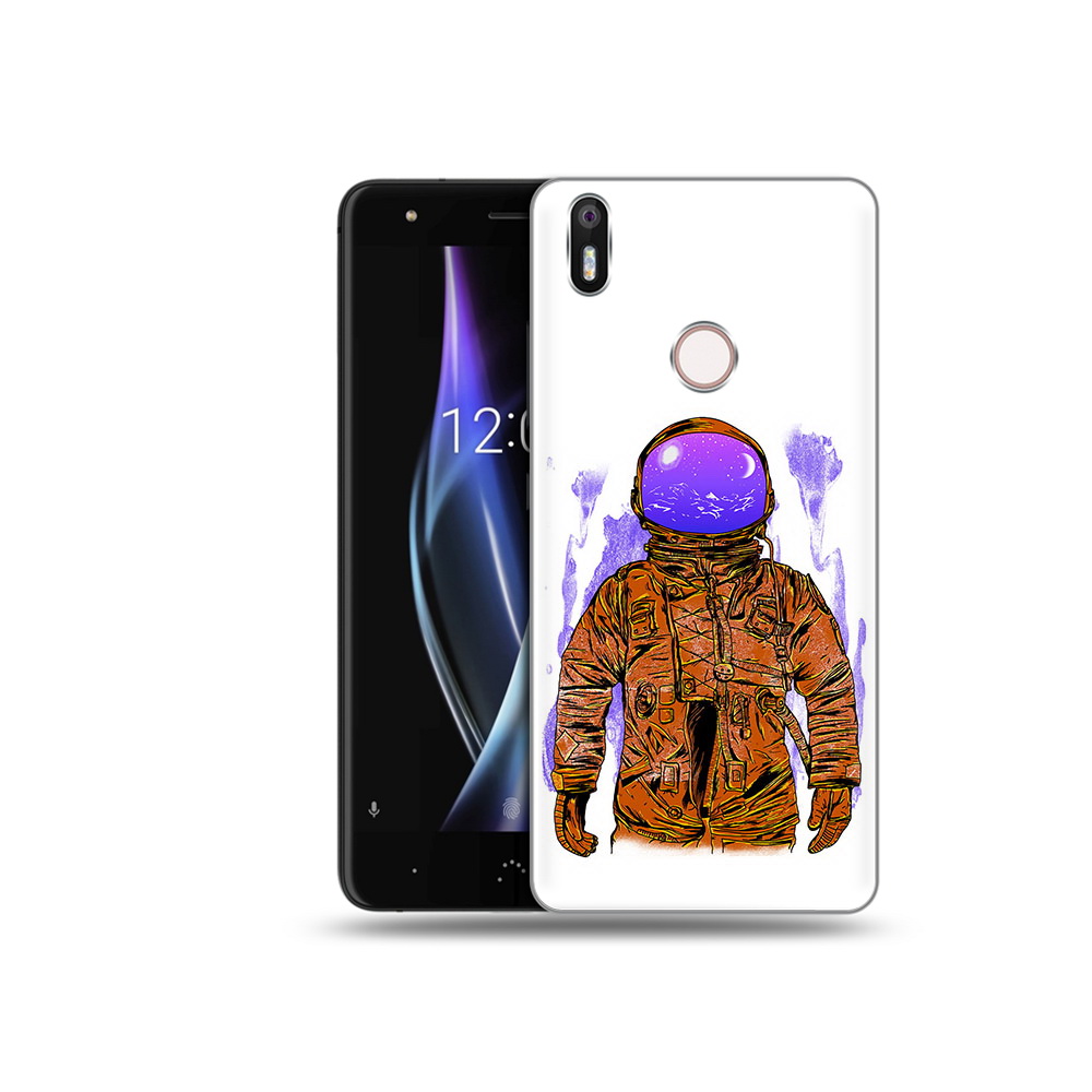 

Чехол MyPads Tocco для BQ Aquaris X нарисованный мужчина в скафандре, Прозрачный, Tocco