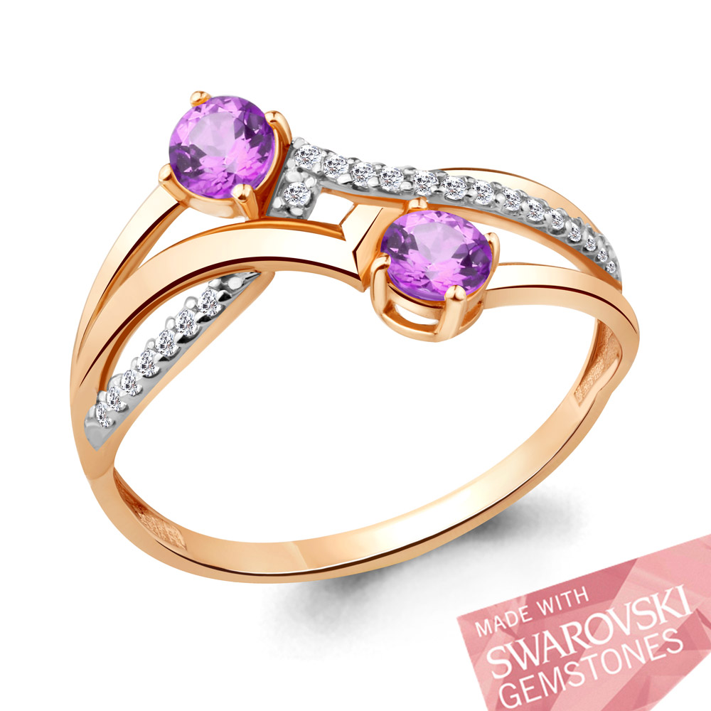 

Кольцо из серебра с топазом Aquamarine Aquamarine 65843500А_925_з р, 65843500А_925_з