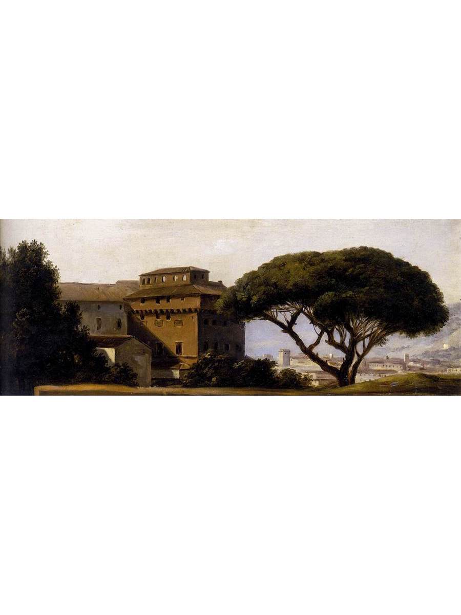 

Постер DRABS A3 Валансьен Пьер-Анри де View of the Convent of Ara Coeli with Pines