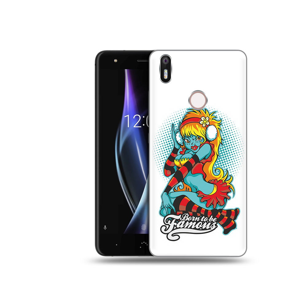 

Чехол MyPads Tocco для BQ Aquaris X нарисованная девушка в наушниках, Прозрачный, Tocco