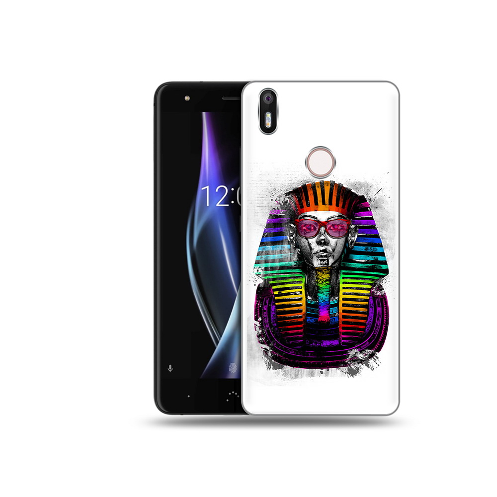 

Чехол MyPads Tocco для BQ Aquaris X модная богиня, Прозрачный, Tocco