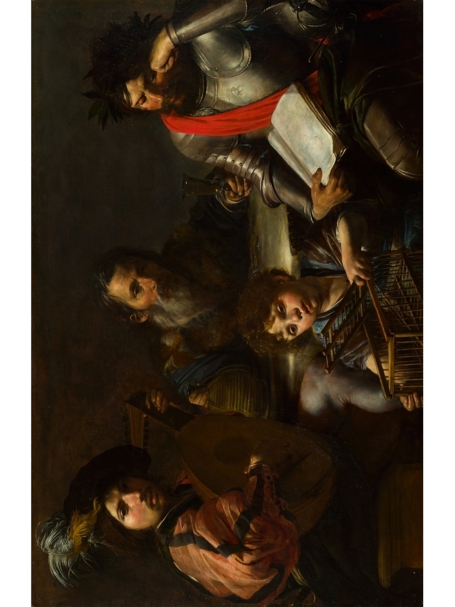 

Постер DRABS A3 Валантен де Булонь - Четыре возраста человека