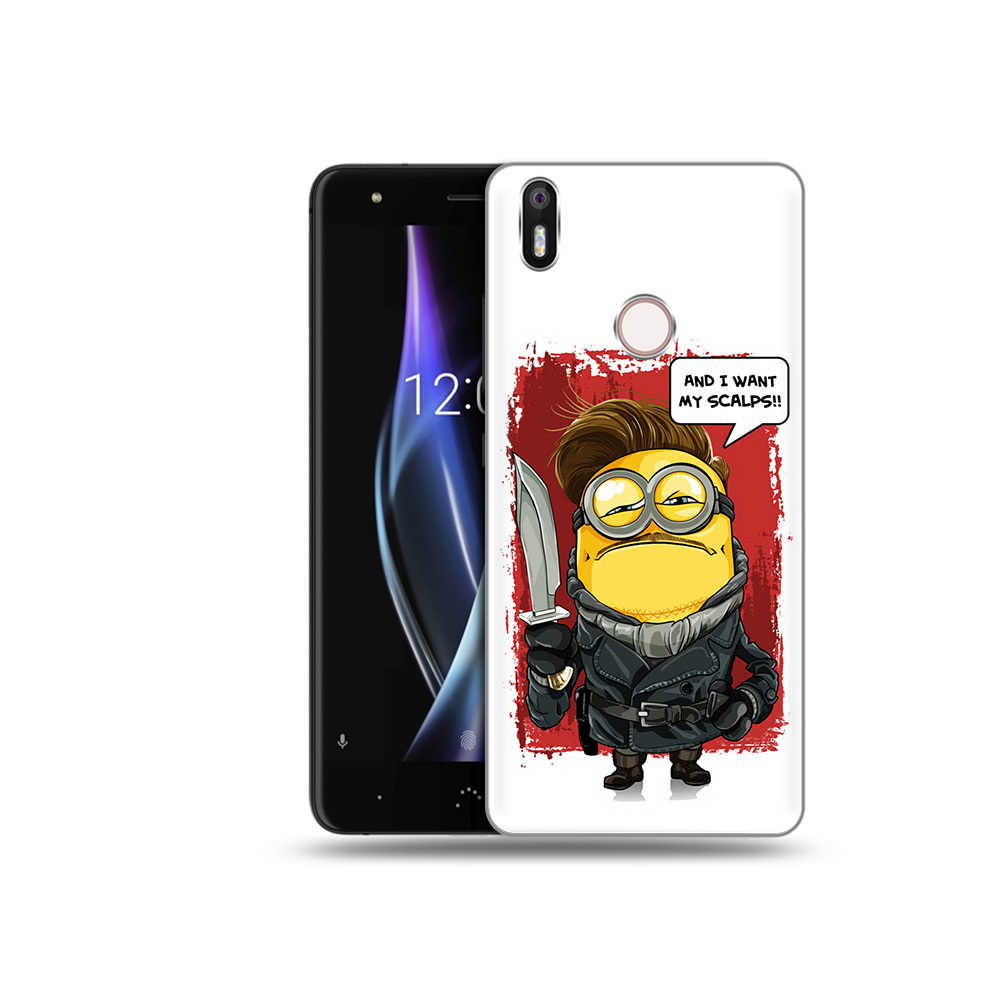 

Чехол MyPads Tocco для BQ Aquaris X миньон убийца, Прозрачный, Tocco