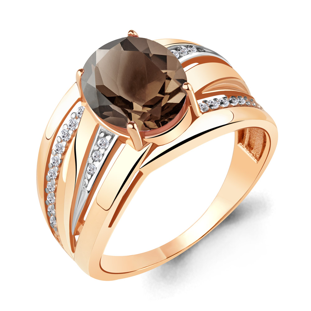 

Кольцо из серебра с кварцем Aquamarine Aquamarine 6579201А_925_з р. 18, 6579201А_925_з