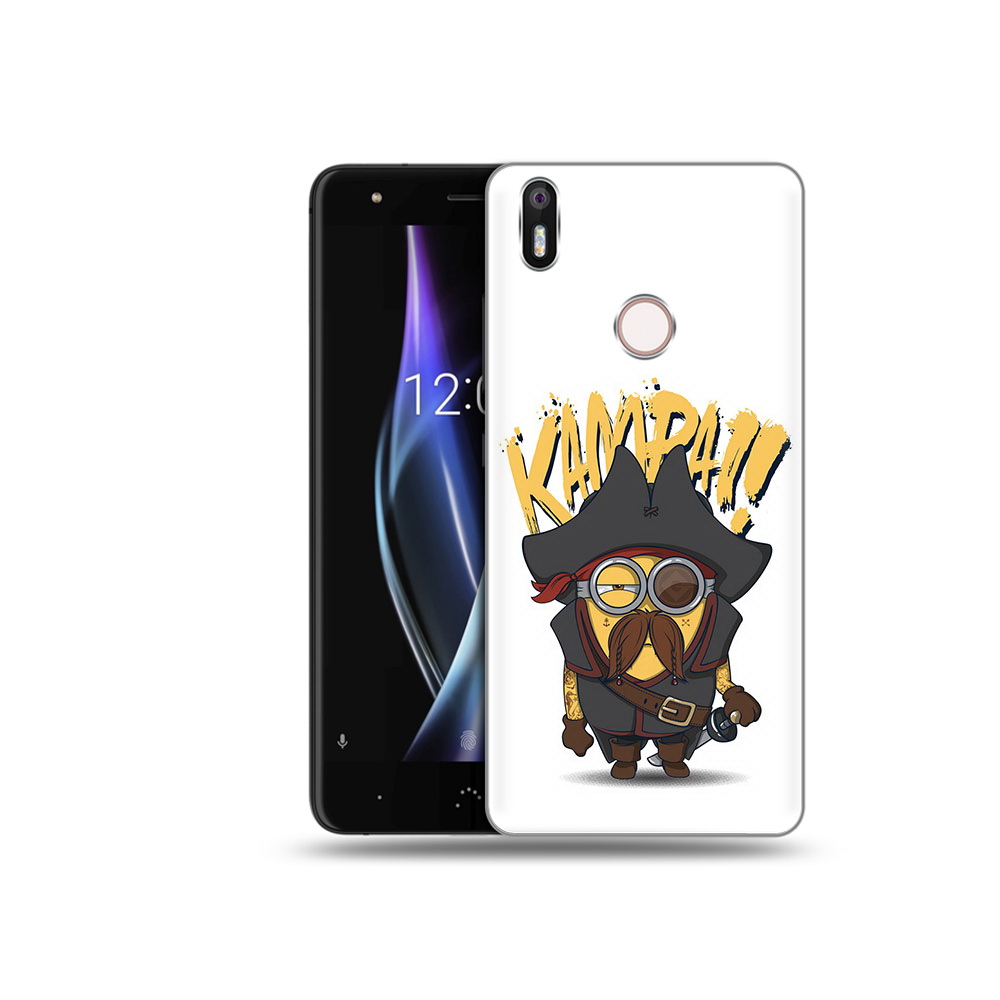 

Чехол MyPads Tocco для BQ Aquaris X миньон пират, Прозрачный, Tocco