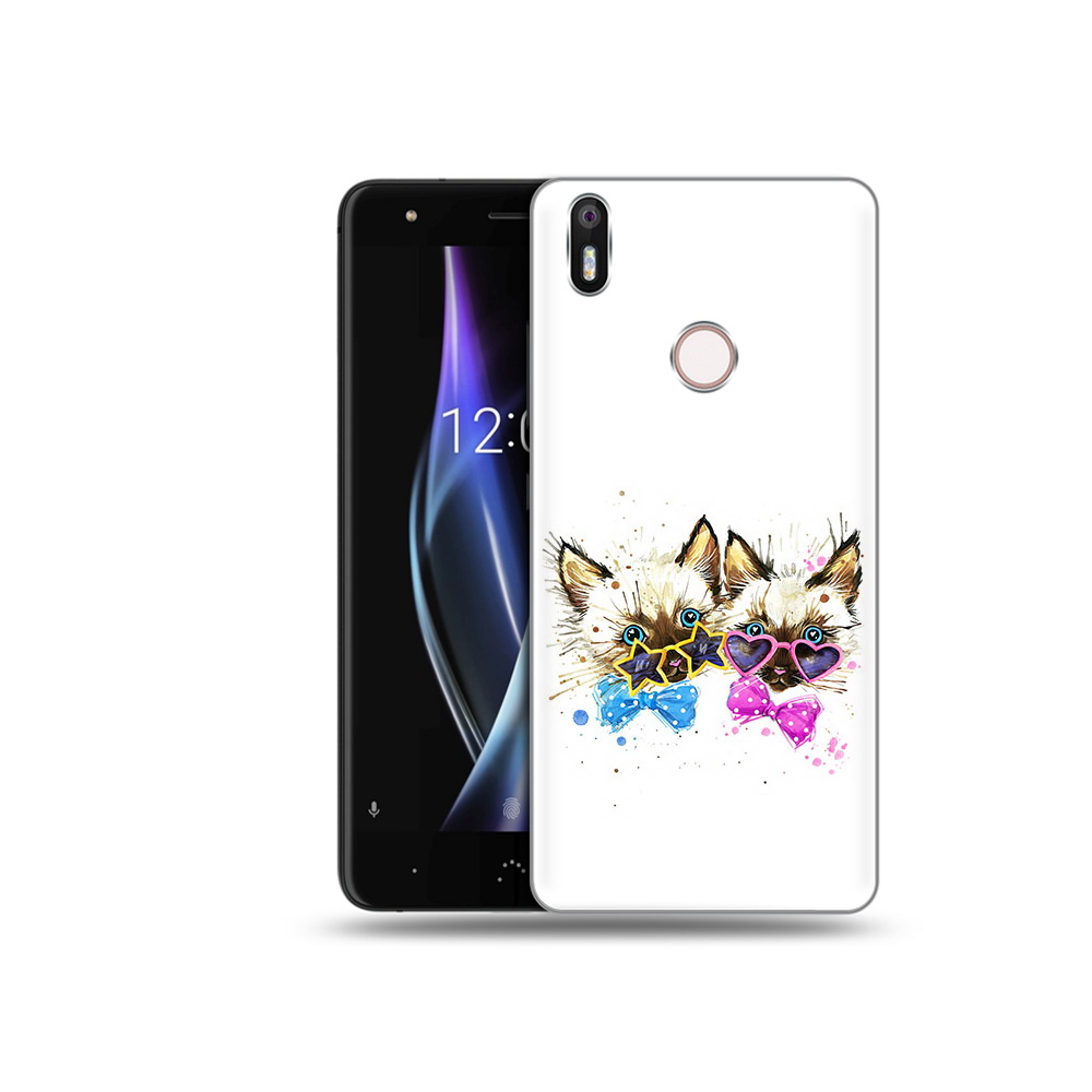 

Чехол MyPads Tocco для BQ Aquaris X милые котята, Прозрачный, Tocco