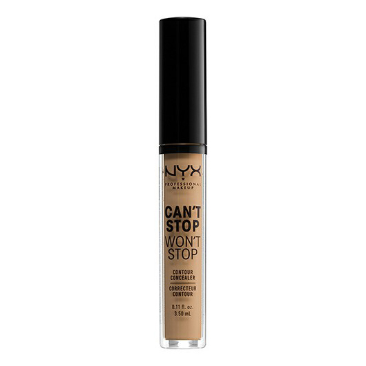 фото Консилер для лица nyx can't stop won't stop, 15 caramel, 3,5 мл nyx professional makeup