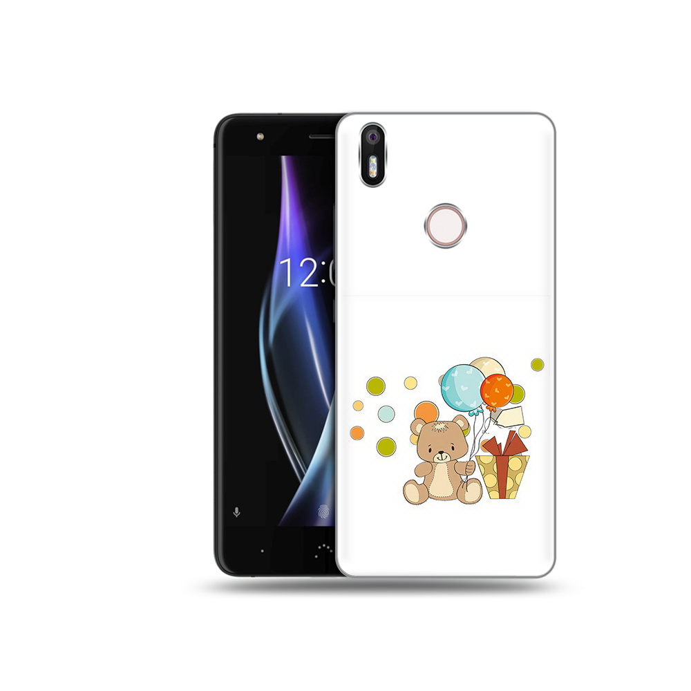 

Чехол MyPads Tocco для BQ Aquaris X медвеженок с подарком, Прозрачный, Tocco