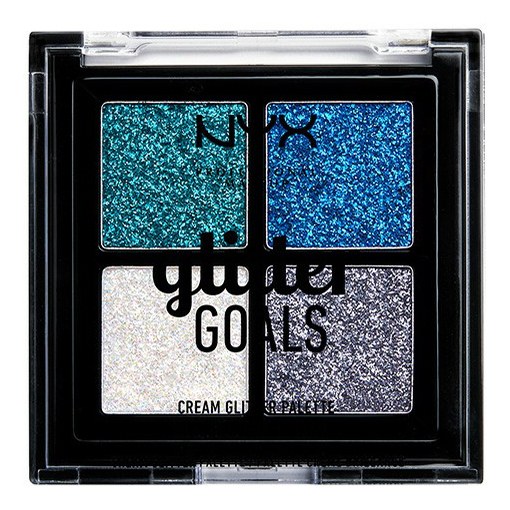 фото Палетка глиттеров nyx glitter goals 01, 4 г nyx professional makeup