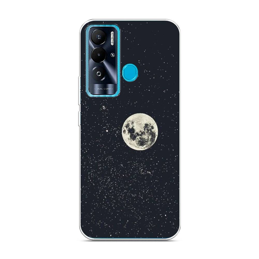 

Чехол на Tecno Pova Neo "Полнолуние", Красный, 302150-2