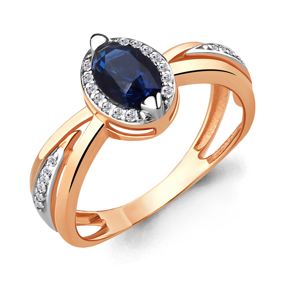 

Кольцо из серебра с фианитом Aquamarine Aquamarine 65782Б_925_з р. 18,5, 65782Б_925_з